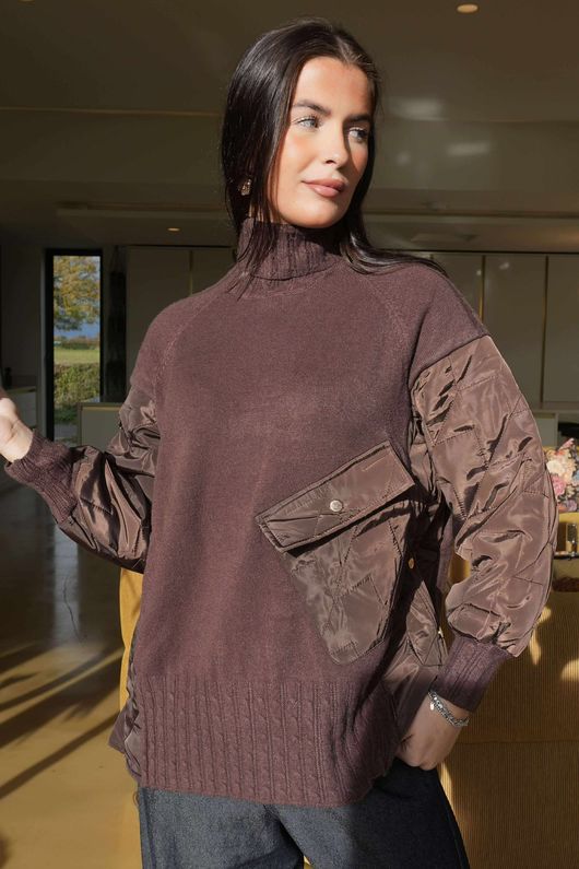 Glencoe Quilt & Knit Chocolate /5/-